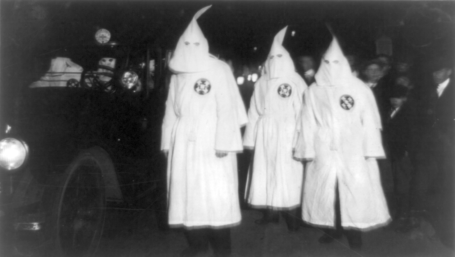 Even back in 1922 the KKK still refused to adhere to social, fashion norms.
