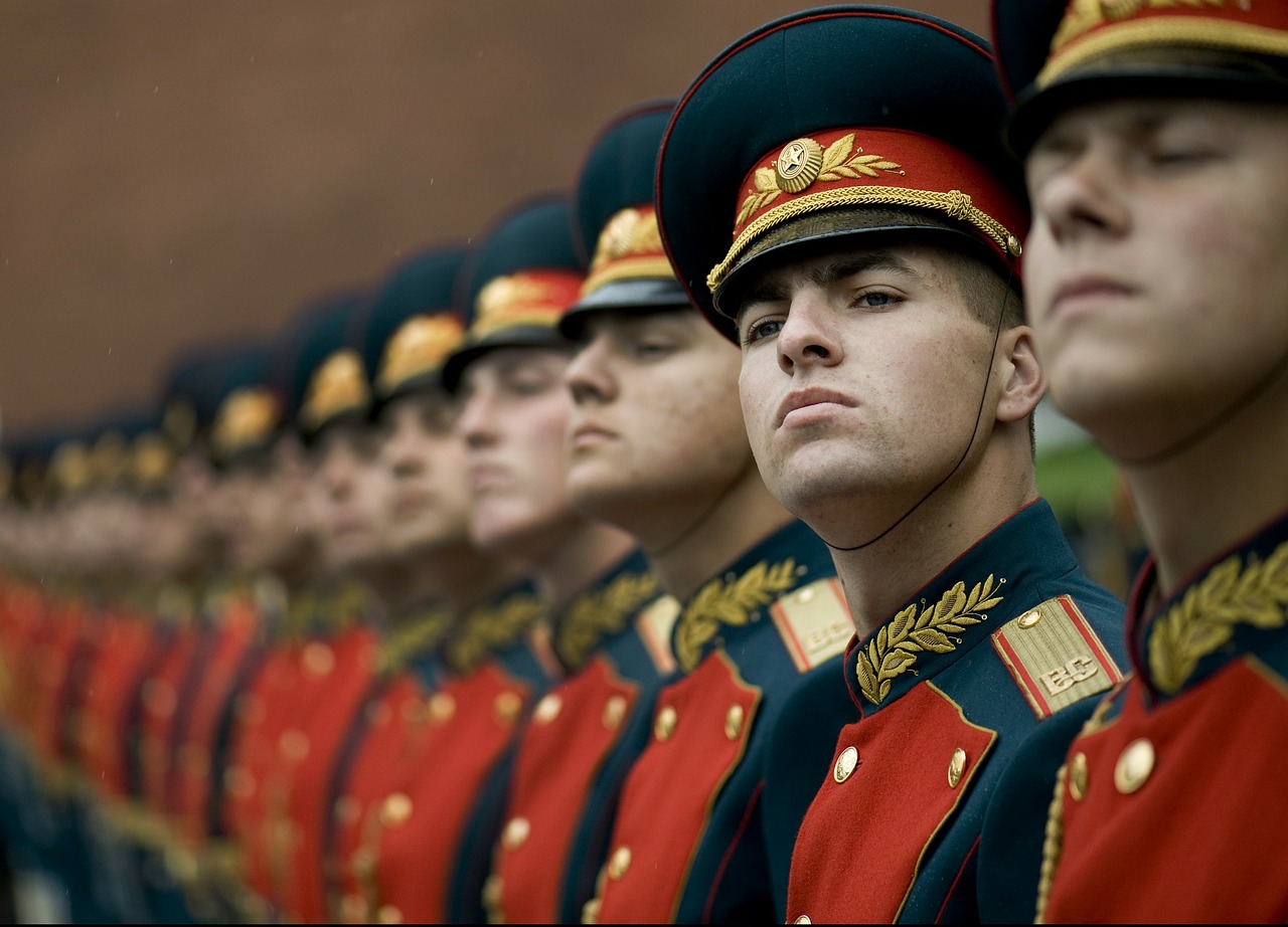 The Russian Honor Guard guards the honor of Russians so no one else can have any.